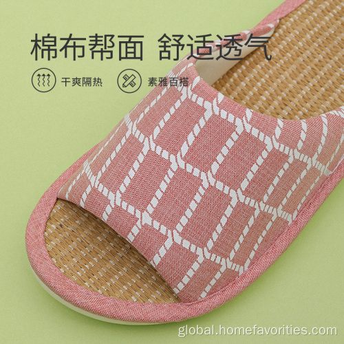 China Summer Linen Sandals Slippers Factory